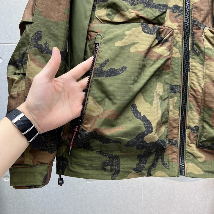 Herren - Camouflage-Muster Jacke - Leicht und Atmungsaktiv - Outdoor Style