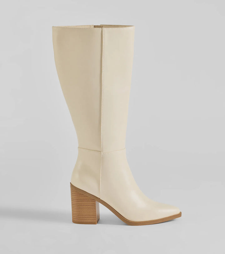 Elegante Schaumstoffstiefel für Frauen