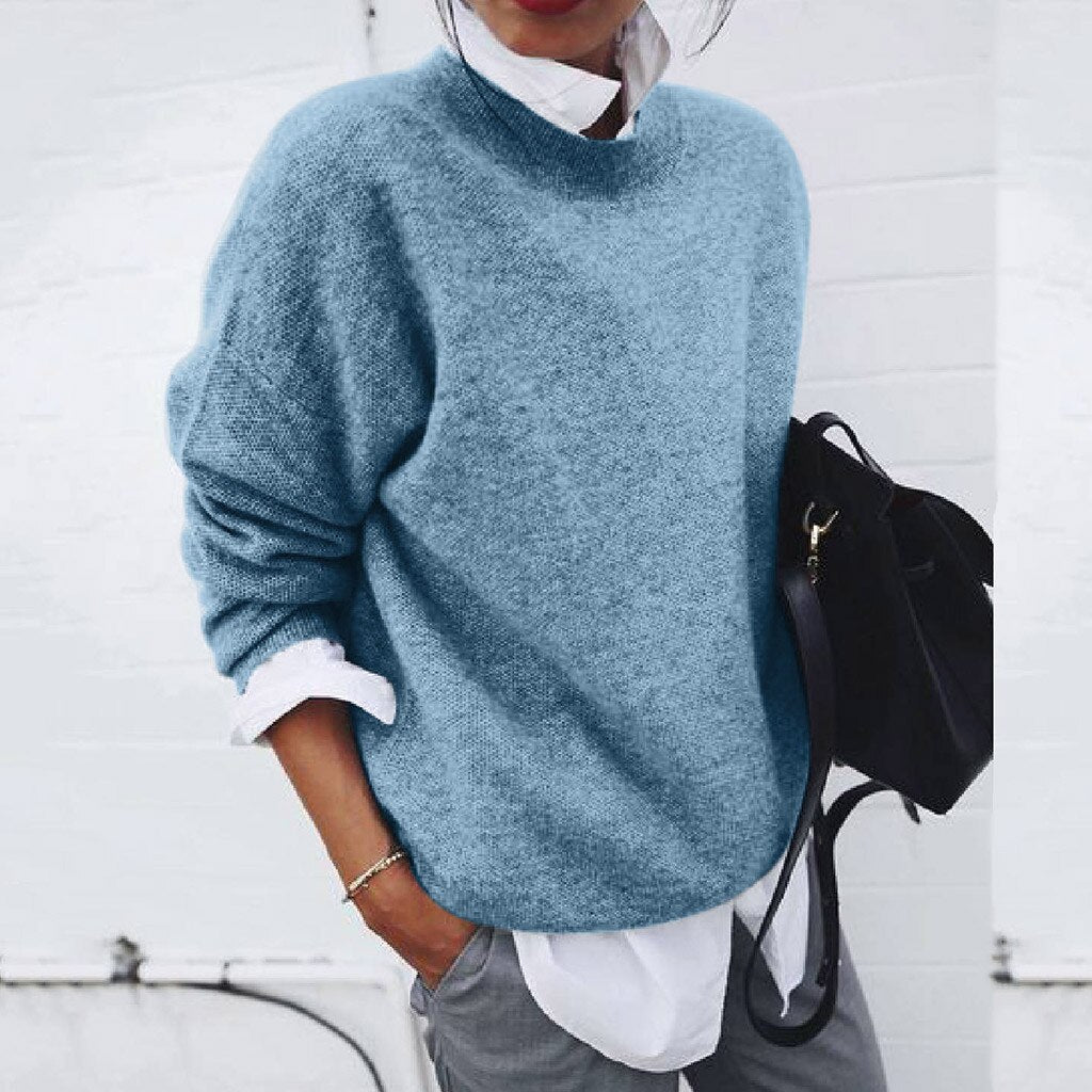 Bequemes und warmer Pullover