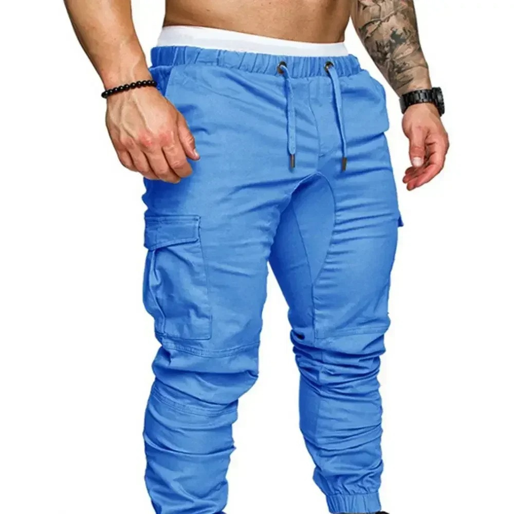 Sportliche Jogginghose mit Taschen, Elastischer Bund