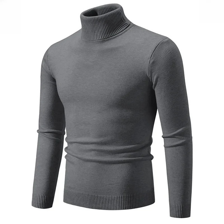 Eleganter Rollkragenpullover aus Feinem Strick