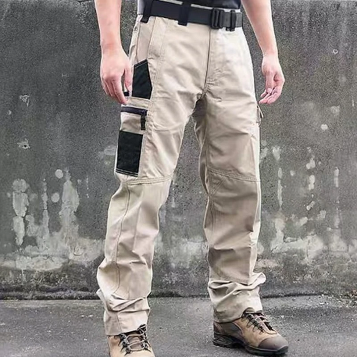 Taktische Outdoorhose mit Reißverschlusstaschen, Robust