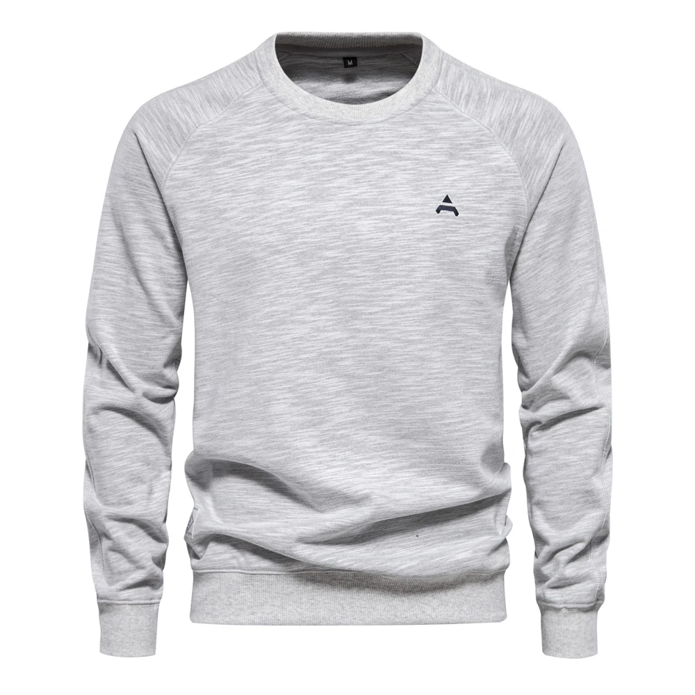 Herren Pullover mit Raglanärmel, Rundhalsausschnitt Casual Pullover