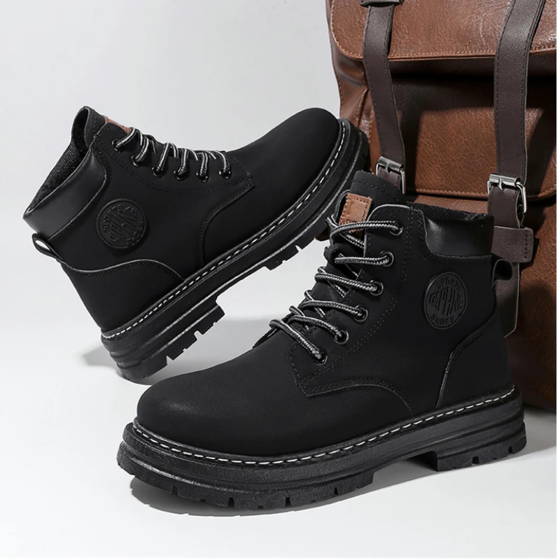 Herren Boots mit wasserdichtem Obermaterial und stabiler Gummisohle