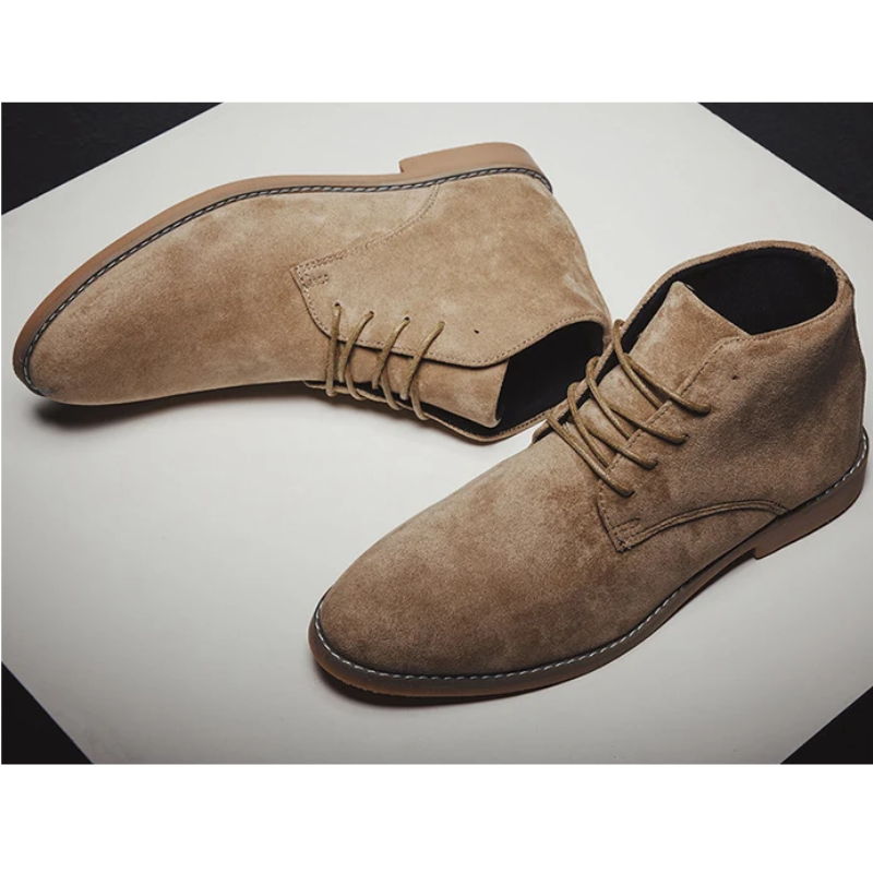 Klassische Boots Herren aus Wildleder, Bequem und Stilvoll - Winterschuhe