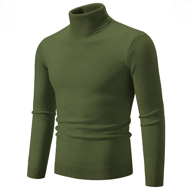 Eleganter Rollkragenpullover aus Feinem Strick