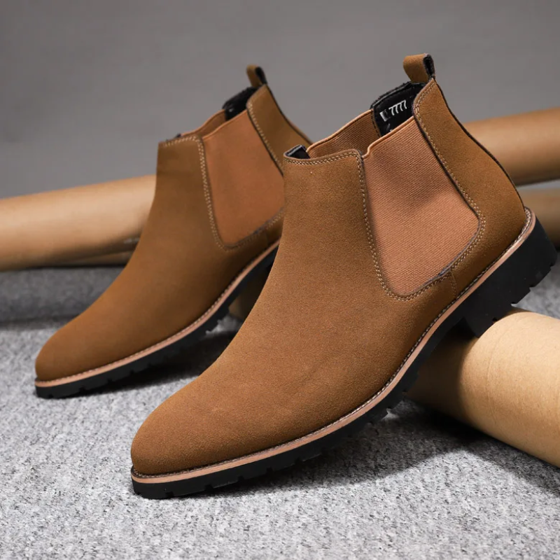 Strapazierfähige Chelsea Boots Herren mit Profilsohle