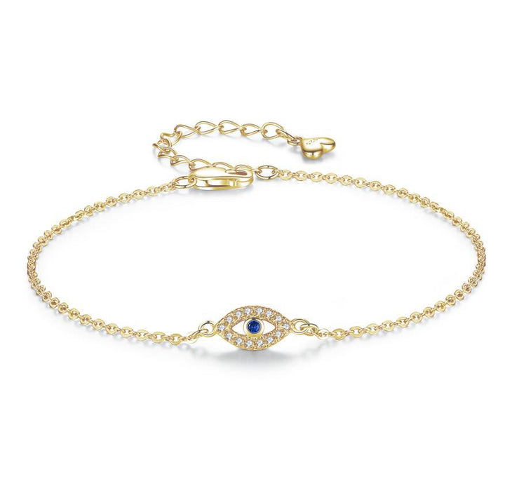 Evil Eye Gold Gliederarmband