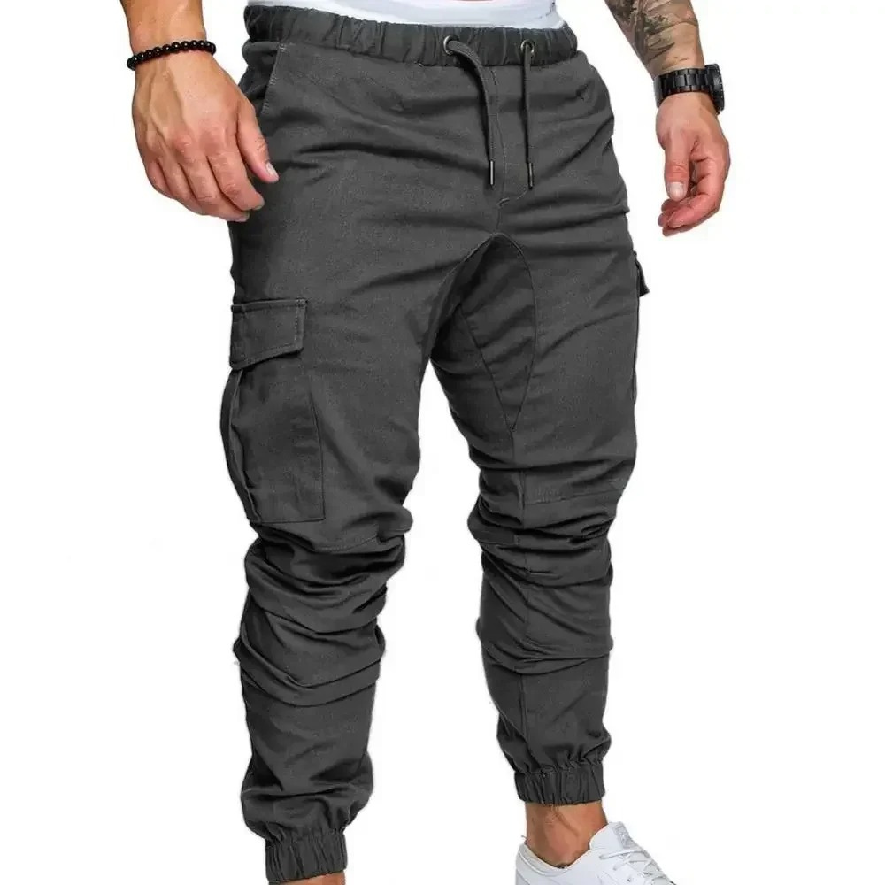 Sportliche Jogginghose mit Taschen, Elastischer Bund