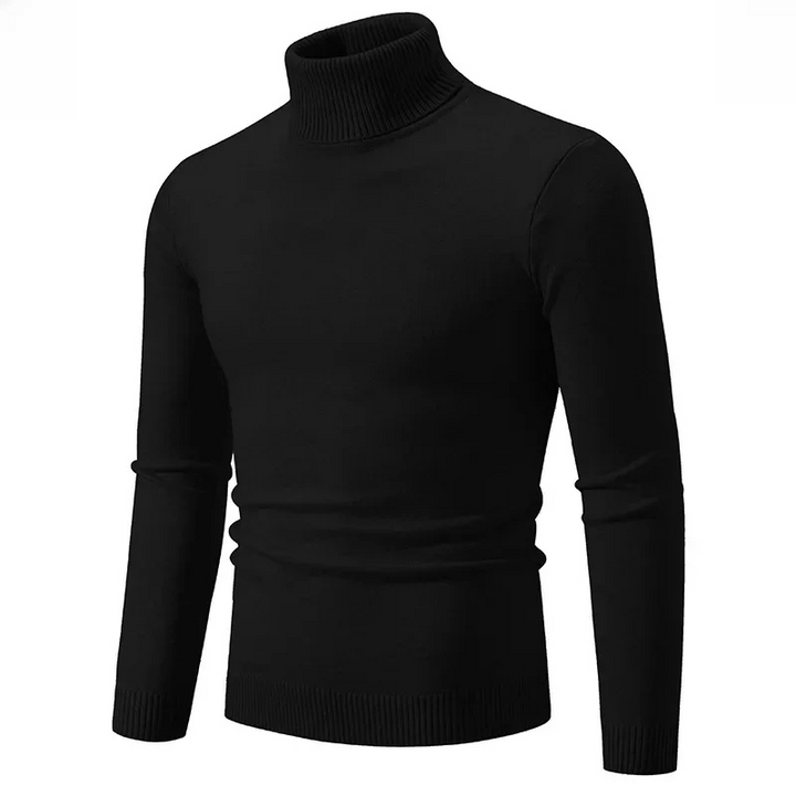 Eleganter Rollkragenpullover aus Feinem Strick