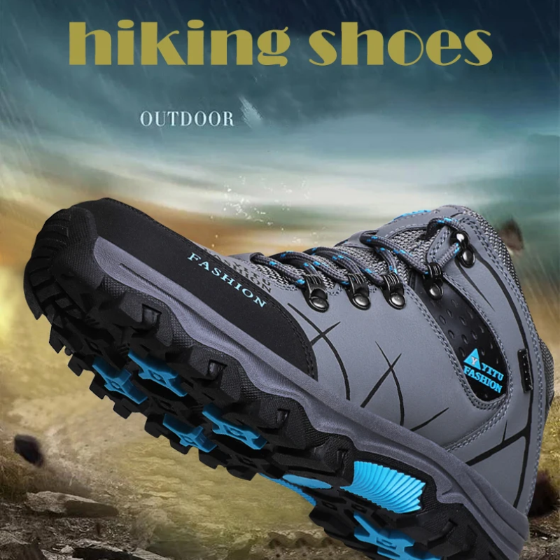 Herren Wasserdicht Warm Gefüttert Outdoor Trekkingschuhe