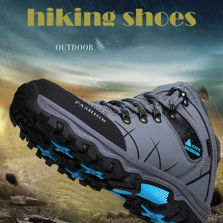 Herren Wasserdicht Warm Gefüttert Outdoor Trekkingschuhe