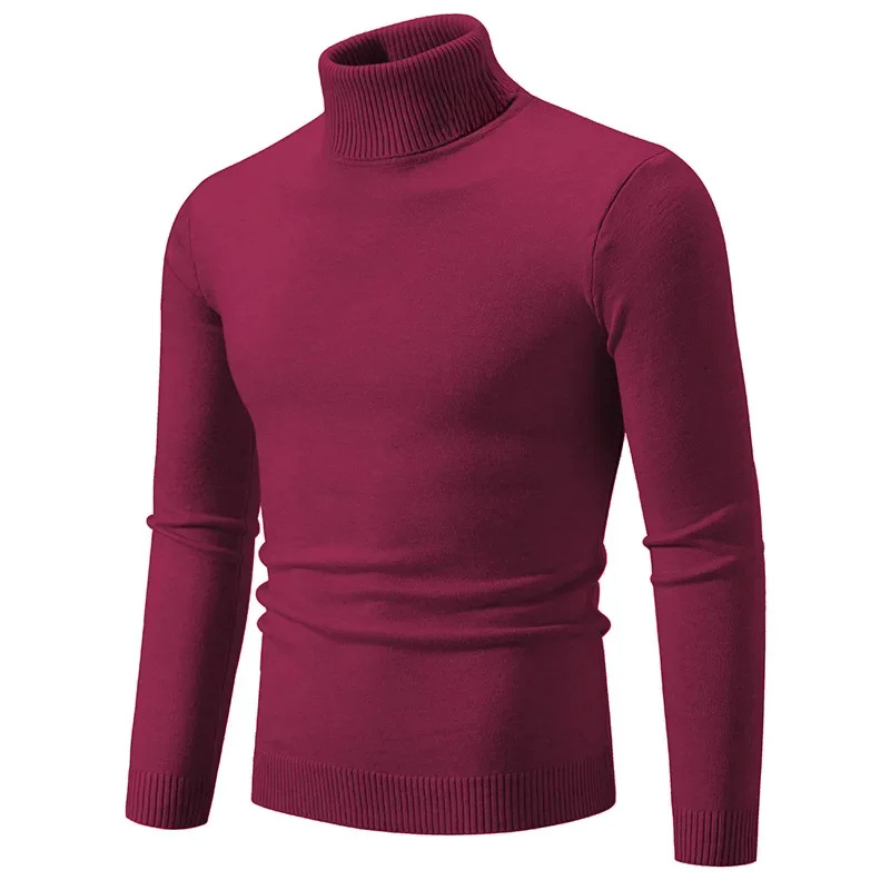 Eleganter Rollkragenpullover aus Feinem Strick