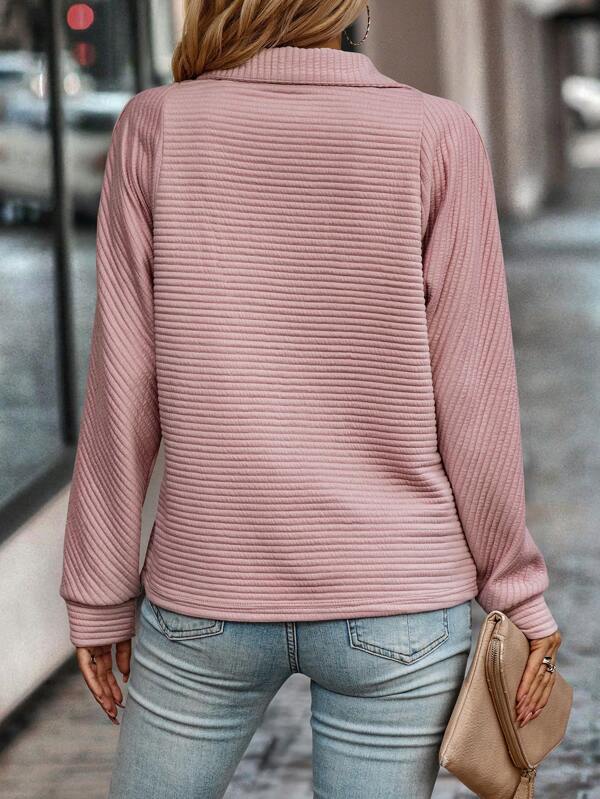 Eleganter Pullover mit V-Ausschnitt