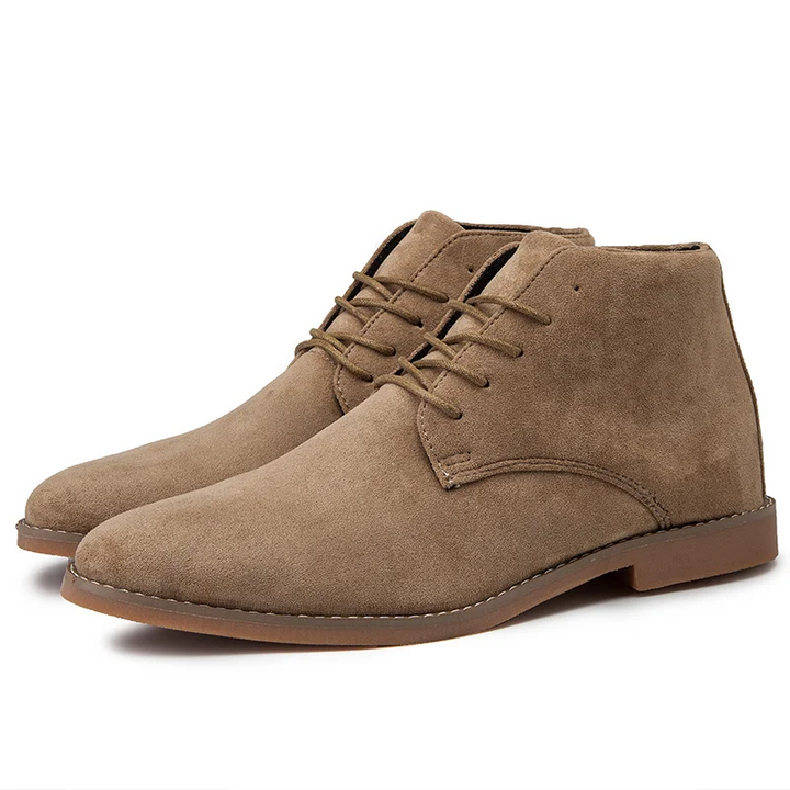 Bequeme Boots Herren aus Wildleder, Klassische Stiefeletten