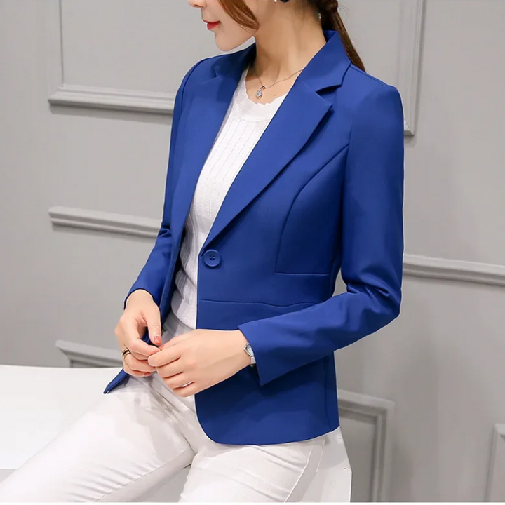 Stilvoller Damen-Blazer mit Knöchel-Knopf-Verschluss