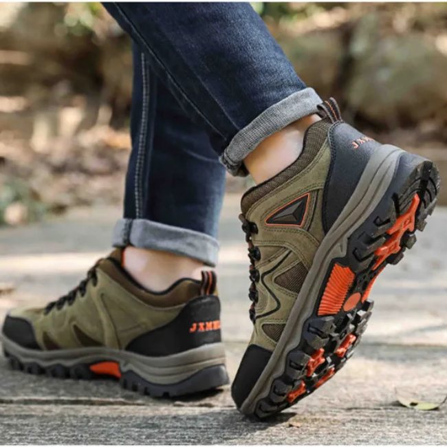 Herren Leicht Rutschfest Outdoor Trekkingschuhe