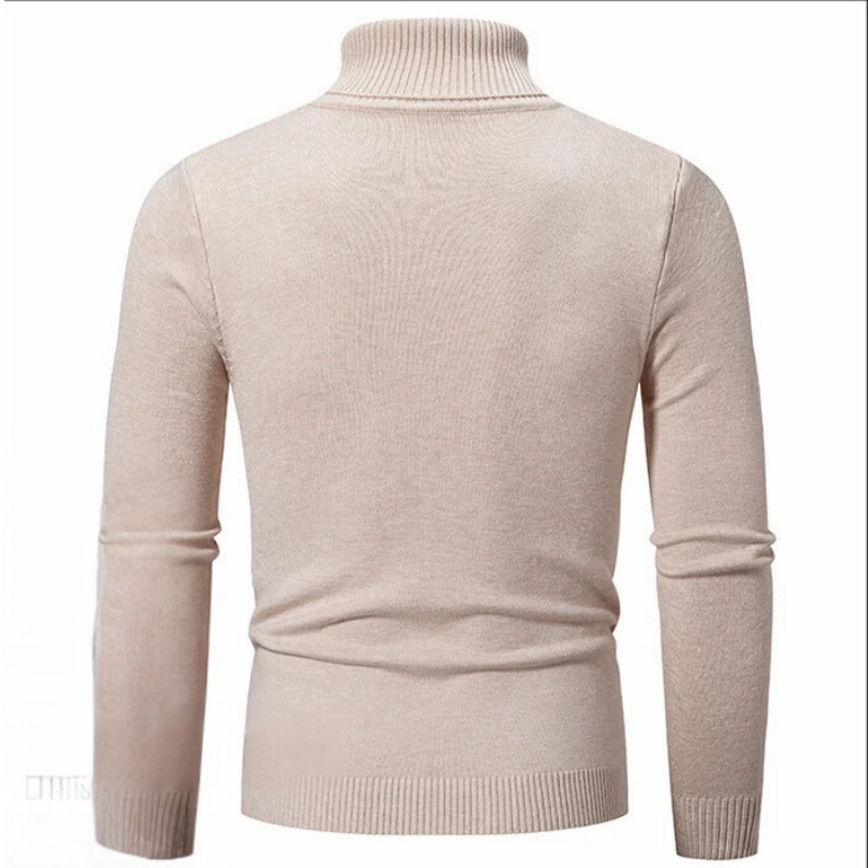 Eleganter Rollkragenpullover aus Feinem Strick