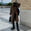 Langer Trenchcoat mit Lockerer Passform