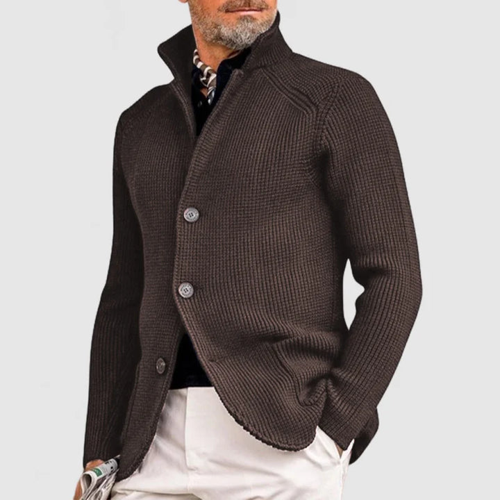 Stilvolle Herren Strickjacke