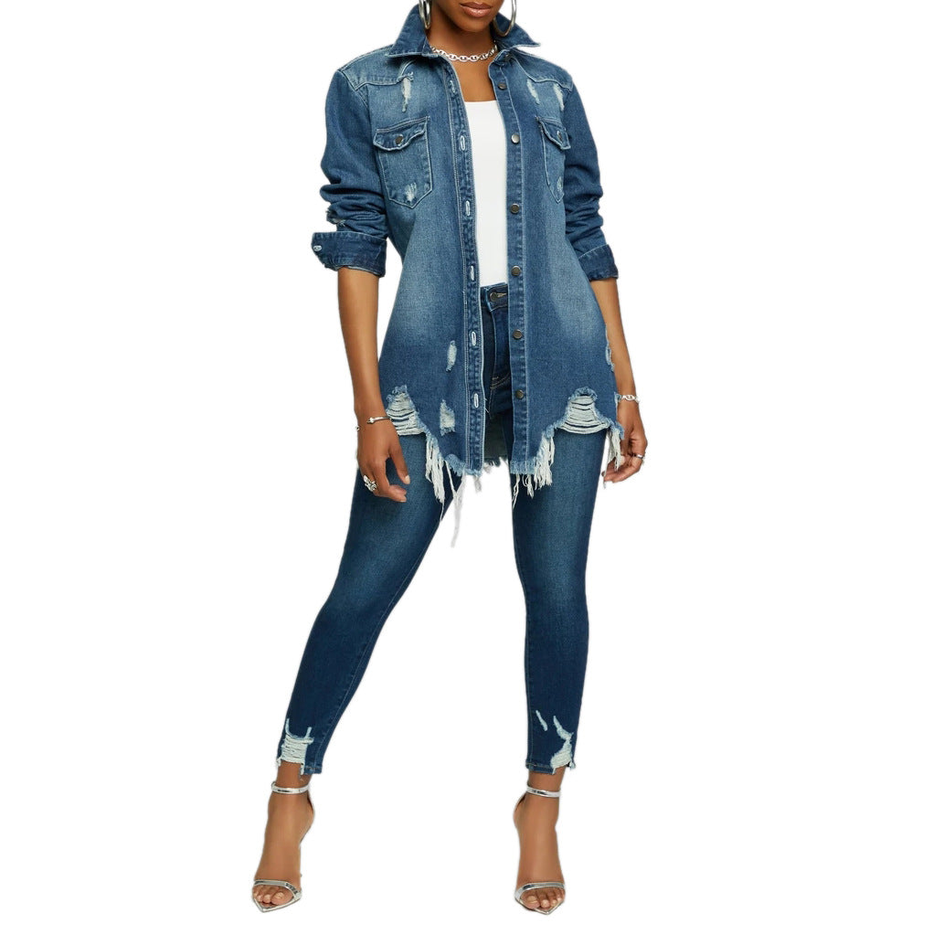 Denim Jacke zeitloser Klassiker