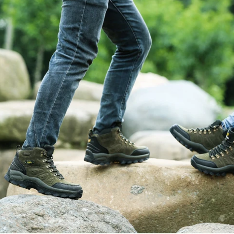 Wanderschuhe Herren Wasserdicht Rutschfest Outdoor Trekkingschuhe