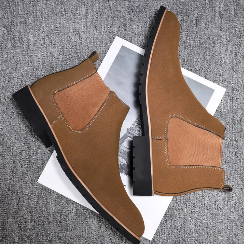 Strapazierfähige Chelsea Boots Herren mit Profilsohle