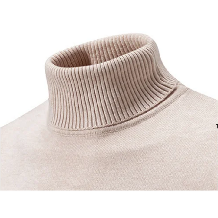 Eleganter Rollkragenpullover aus Feinem Strick