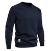 Herren Pullover mit Raglanärmel, Rundhalsausschnitt Casual Pullover