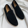 Vintage Leder Loafers Mode