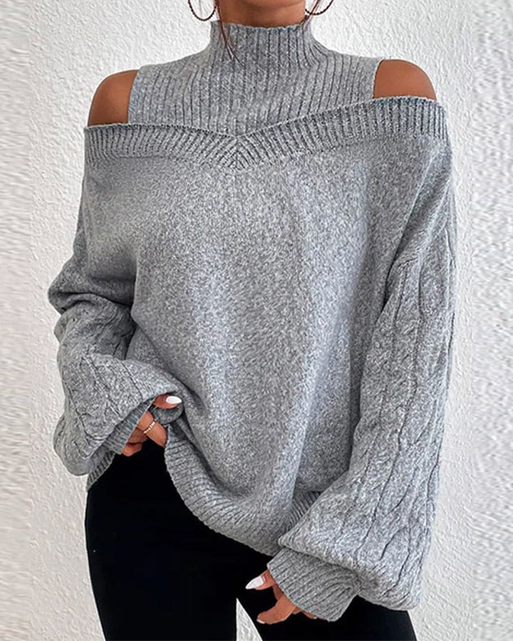 Lässiger lockerer Pullover