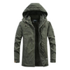 Leichte Parka Jacke Herren mit Weichem Futter und Kapuze