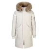 Herren - Parka Winterjacke - Mit Fellkapuze und Knopfverschluss - Warme und stylische Outdoorjacke