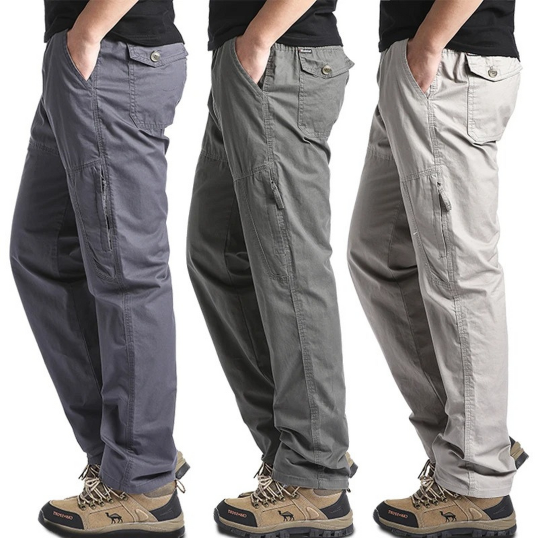 Bequeme Outdoorhose mit Reißverschlusstaschen, Robust