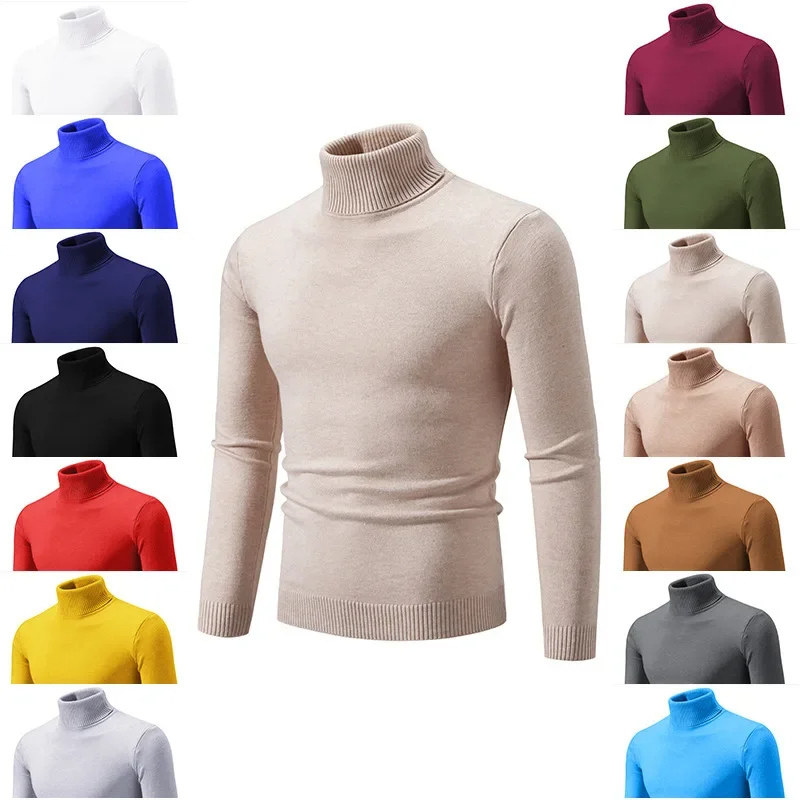 Eleganter Rollkragenpullover aus Feinem Strick