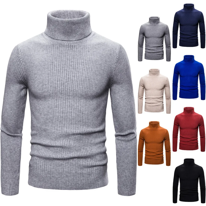 Hochwertige Rollkragenpullover Herren