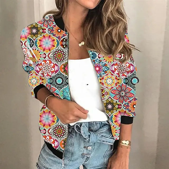 Retro Casual Kurzjacke