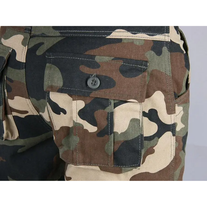 Militärische Freizeithose mit Taschen, Robuste Qualität