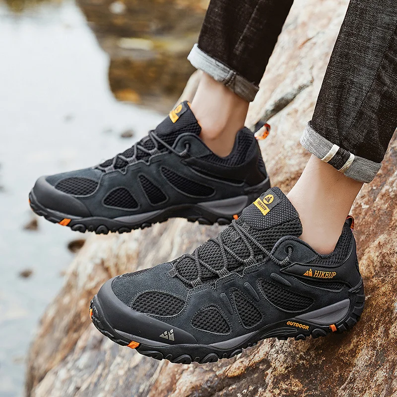 Herren Atmungsaktiv Rutschfest Outdoor Sportschuhe