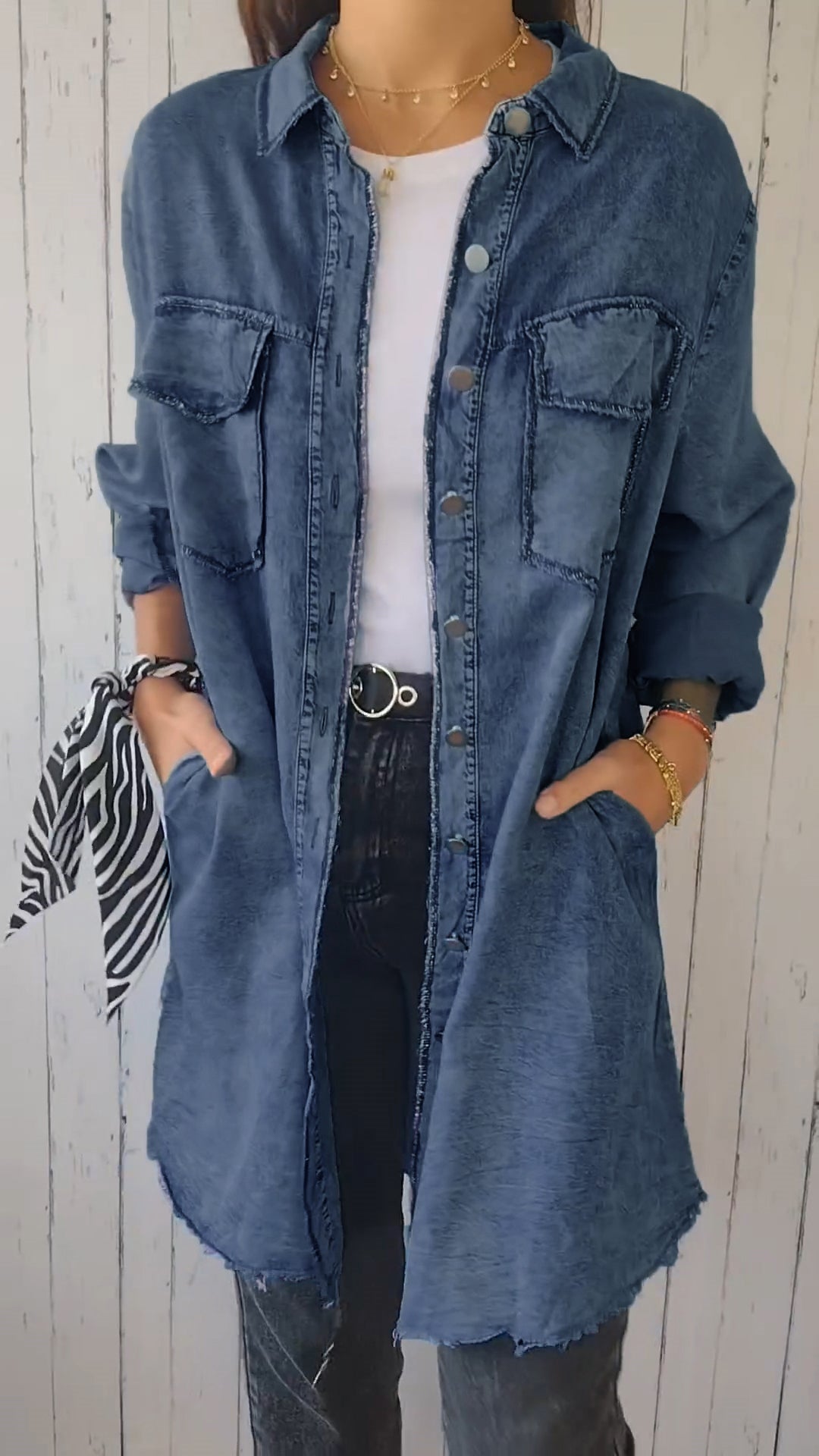 Denim-Jacke