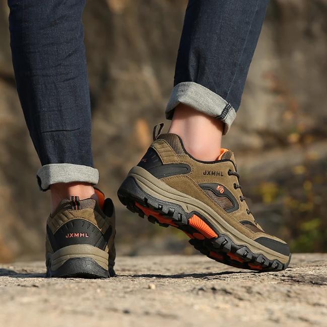 Herren Leicht Rutschfest Outdoor Trekkingschuhe