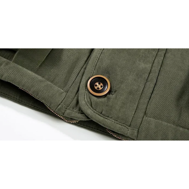 Warme Parka Jacke Herren mit Weichem Innenfutter und Kapuze