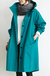 Trenchcoat mit Kapuze