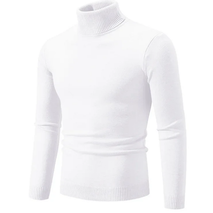 Eleganter Rollkragenpullover aus Feinem Strick