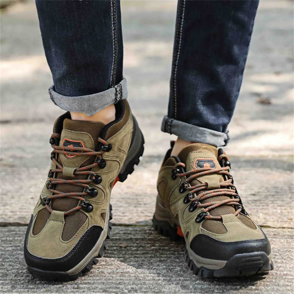 Wanderschuhe Herren Leicht Rutschfest Outdoor Trekkingschuhe