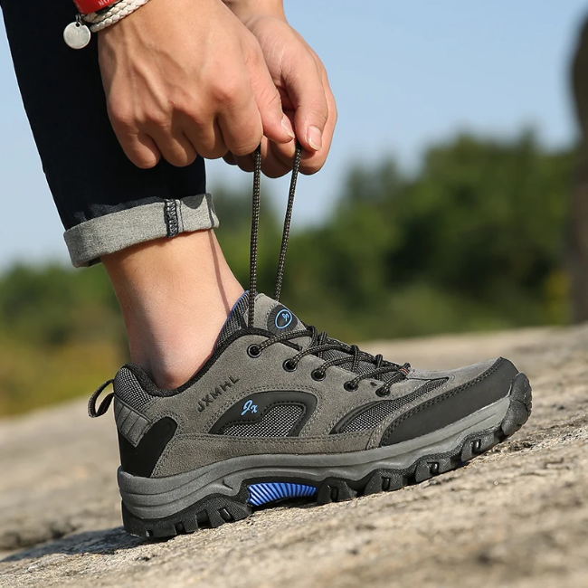 Herren Leicht Rutschfest Outdoor Trekkingschuhe