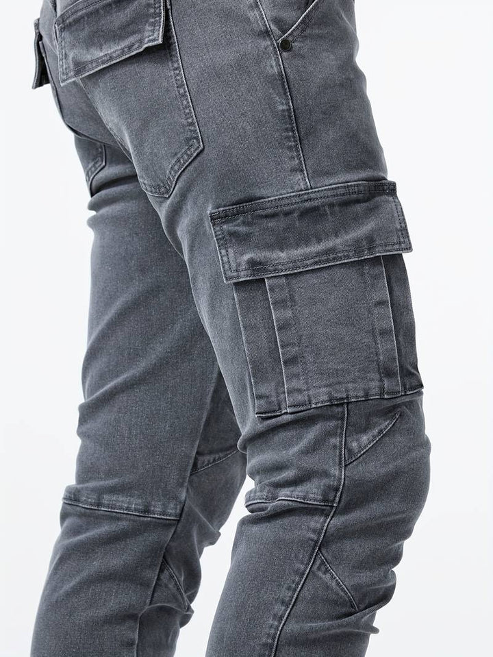 Cargohose Jeans