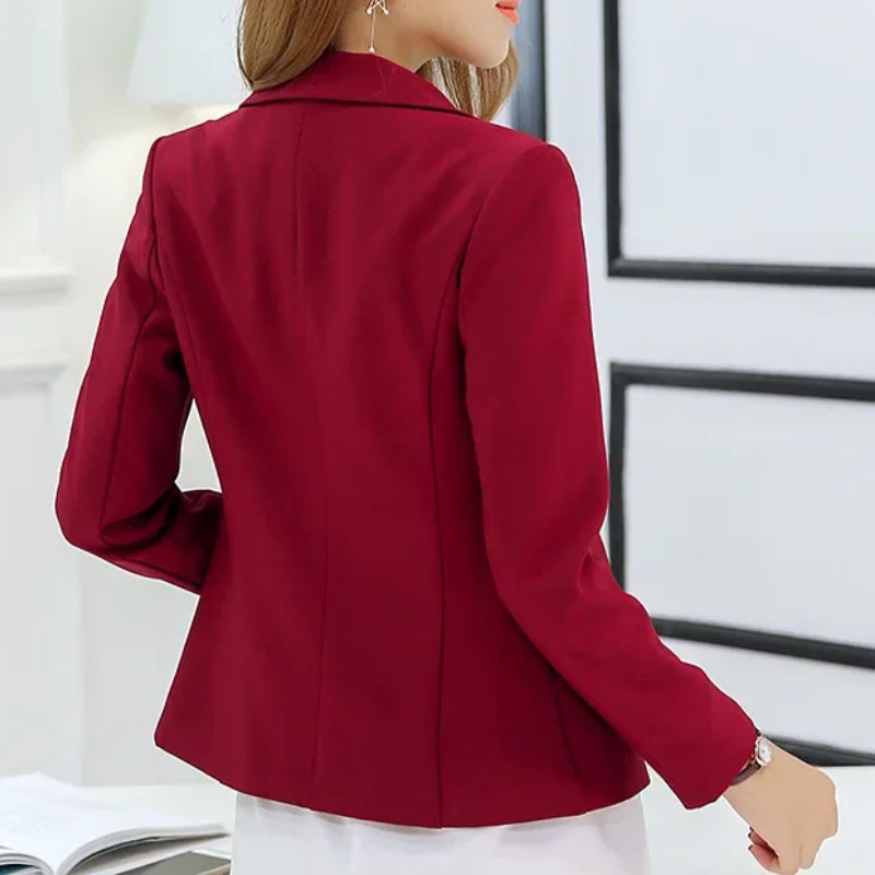 Stilvoller Damen-Blazer mit Knöchel-Knopf-Verschluss