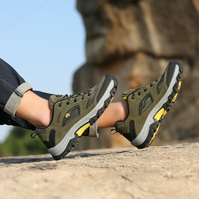 Herren Leicht Rutschfest Outdoor Trekkingschuhe