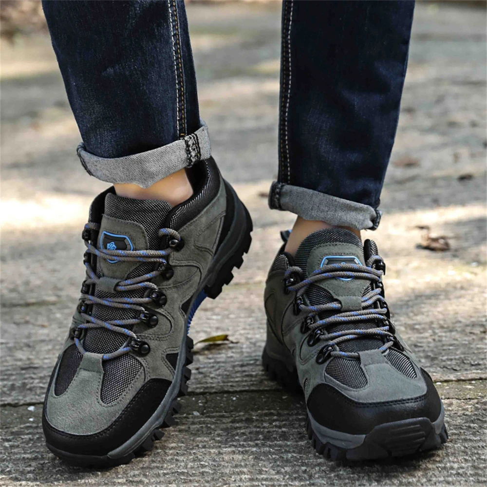 Wanderschuhe Herren Leicht Rutschfest Outdoor Trekkingschuhe